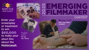 Call for Entries: Claims Conference’s 2025 Emerging Filmmaker Contest
