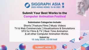 Call for Submissions: SIGGRAPH Asia 2025 Computer Animation Festival