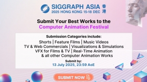 3 Days Left to Enter SIGGRAPH Asia 2025 Computer Animation Festival